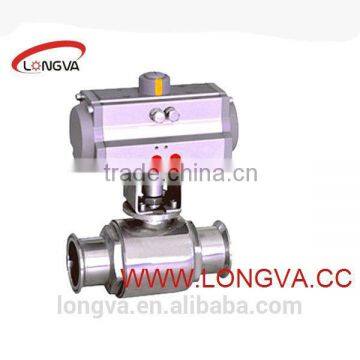 Sanitary Stainless Steel Pneumatic Ball Valve