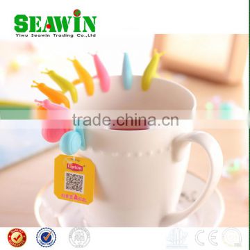 colorful snail tea strainer silicone snail infuser teabag