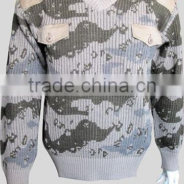 6 color Camouflage Military Pullover