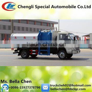 FOTON FORLAND 2 tons capacity garbage trucks, cheap and good quality car garbage