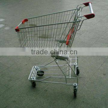 zinc supermarket cart