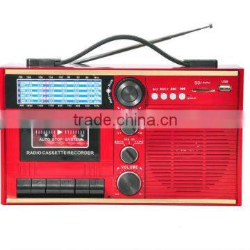Best Quality Classic Radio Cassette Recorder with SD MMC Card Reader