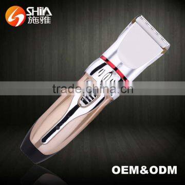 China professional rechargeable hair trimmer adjustable sharpener hair clipper blades 213