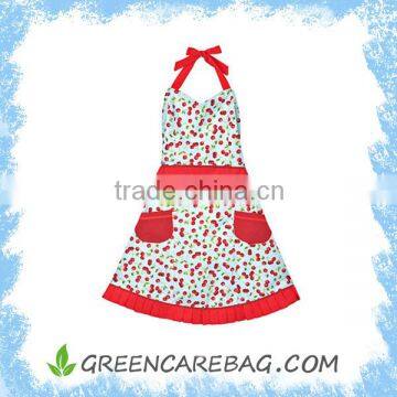 High Quality Cotton kitchen pinafore apron