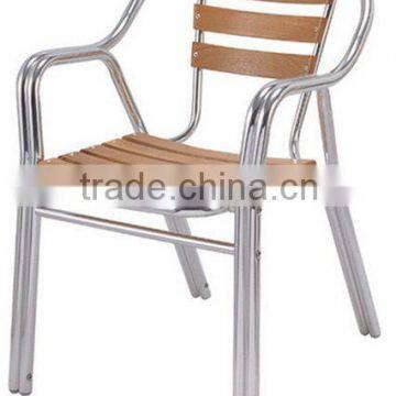 Outdoor garden teak wood patio leisure chair