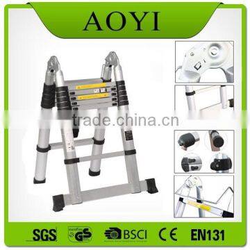 Hot sale Aluminum Multi-purpose GS/EN131 certification 5m telescopic ladder