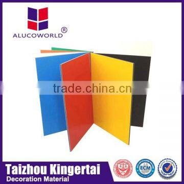 Alucoworld kitchen wall cladding commercial aluminium composite panel(acp) for kitchen wall cladding