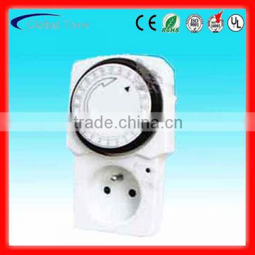 GT3-2110 French type electric TIMER PLUG with CE