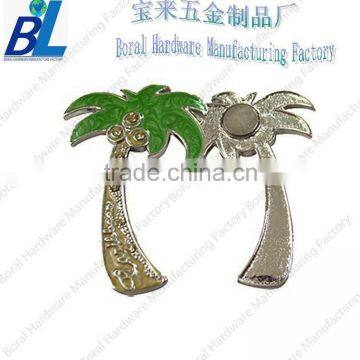 Strong magnetism attached tree shape fridge magnet for souvenirs