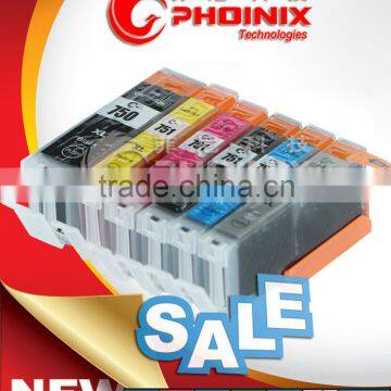 Printer Ink Cartridge Compatible for Canon PGI750, CLI751, MG5470/PIXMA MG6370 /PIXMA MX727/PIXMA MX927/PIXMA Ip7270