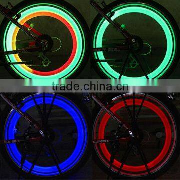 Bike Bicycle Cycling Wheel Spoke Tire Wire Tyre LED Light Lamp 4 Colors