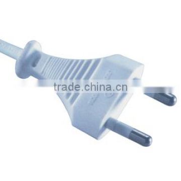 Korea 2 pin power cord plug with KS approval 10A 250V