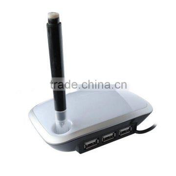 USB Hub With Memo Note Stand
