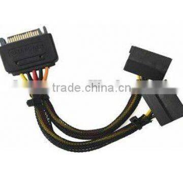 POW-SATA2-Y SATA II POWER Y CABLE SATA II SPEC CONNECTORS