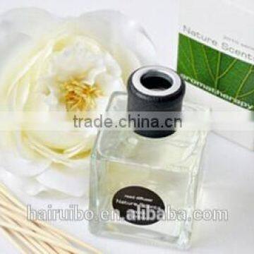 100ml cube square glass bottle reed diffuser with rattan sticks                        
                                                Quality Choice