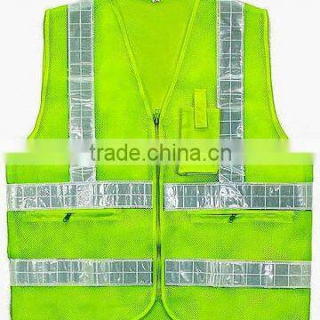 PVC Reflective Straps 5cm Safety Mesh Vest