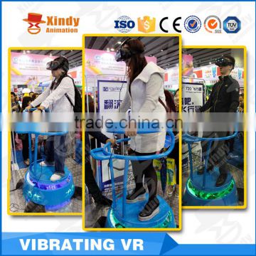 2016Newest Roller Coaster 5D7D9D game standign 9d vr simulator Vibrating Cinema