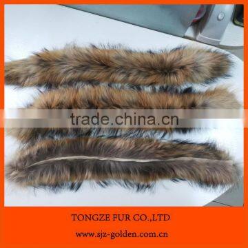 good quality raccoon fur trimming strips