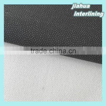 100% polyester Woven fusible Interlining fabric,suits bag interlining