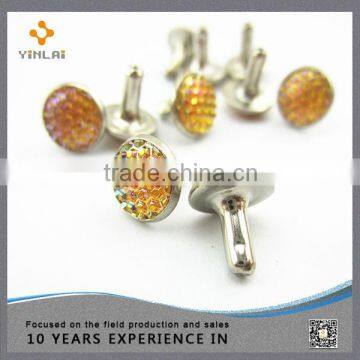 Fashion rhinestone rivet for garment made in China