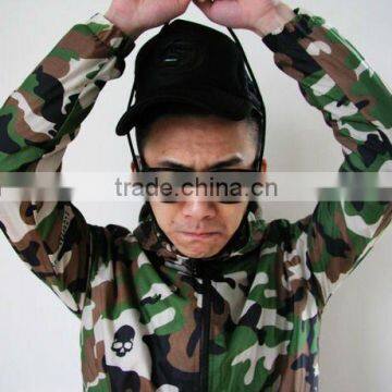 Multicolor camouflage fabric