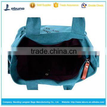 Women's Casual Canvas Top-Handle Bag Shoulder Bag photo-3