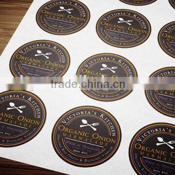 round waterproof stickers on individual sheet (M-A462)                        
                                                Quality Choice