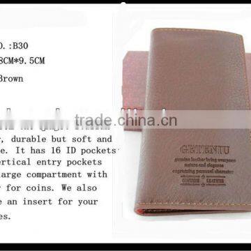 leather elegance camel leather wallets for men