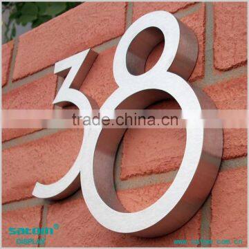 Stainless Steel House Numbers Supplier in China