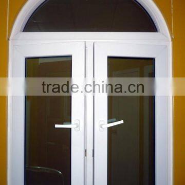 American modern style arch casement window and fix window