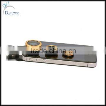 Wholesale Universal Lens Kit, 0.67x Wide Angle Macro Fisheye Cell Phone Camera photo-2