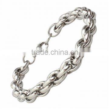 Fashionable Jewelry Simple Style Natural Color 316l Stainless Steel Men Bracelet Supplier's Choice photo-3