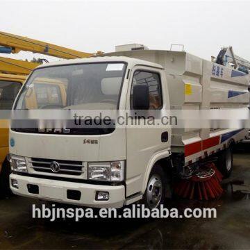 Dongfeng NEW shape 4cbm floor sweeper truck for sale