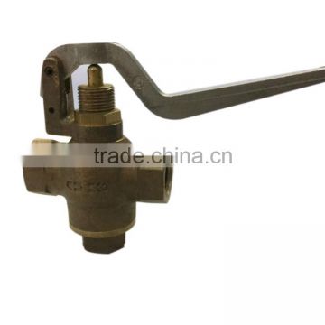 Lever Arm Brass Globe Valve