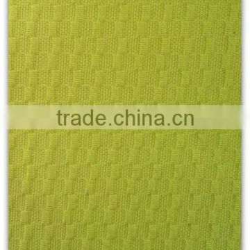 fashion garments Polyester Knitted dobby with Spandex fabric