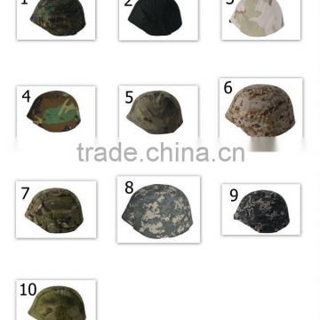 Camo tactical helmet cover