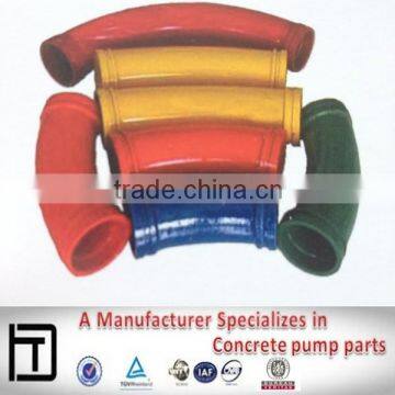DN125 concrete pump wear resisting pipe elbow