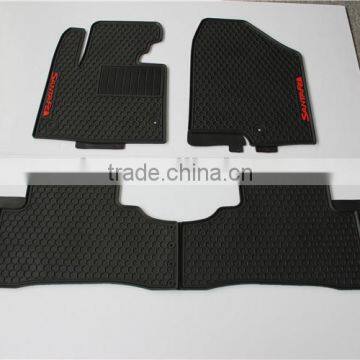 Full Set Position Personalized Car Floor Mats For HYUNDAI SANTAFE photo-2
