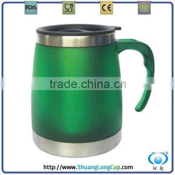 CE/EU FDA certificate insulated cup Fancy plastic mugs Cup from factory directly