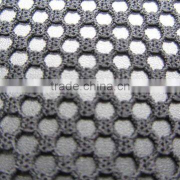 Terylene Width 160cm Weight 120gsm Honeycomb Poly Net Hexagon Sportswear Lycra Cut Out Mesh 4way Stretch Fabric photo-3