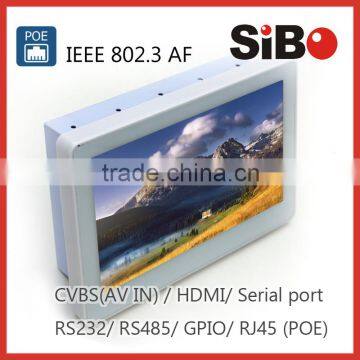 Industrial Grade 7 Inch Android Touch Panel With POE RJ45 RS232 LED Light photo-5