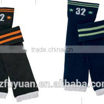 kids lankle socks,cotton leg warmer, kid knee pads