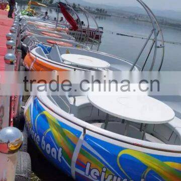 HEITRO good price for aquatic park, theme park, aqua park, water park BBQ donut boat equipment (6 persons type)