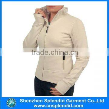 Custom Sports Womens Slim Fit Fashion Bomber Jacket photo-2