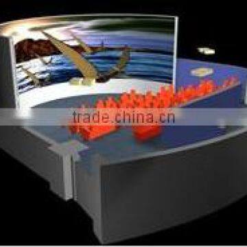 6d Cinema With Curved Screen