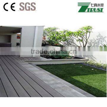 wpc crack-resistant decking and Good Price Wood Plastic Composite Decks