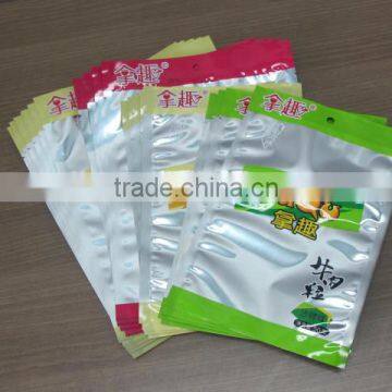 Dry beef jerky packaging bag with clear window