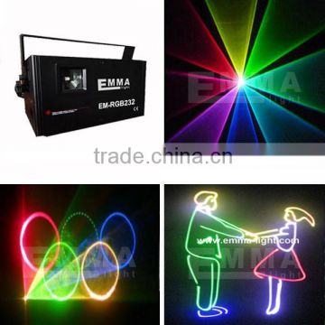 new model 1w Red BLUE laser 3D animation scanner projector ILDA DMX Stage light DJ lighting Dance club Show disco Party Light