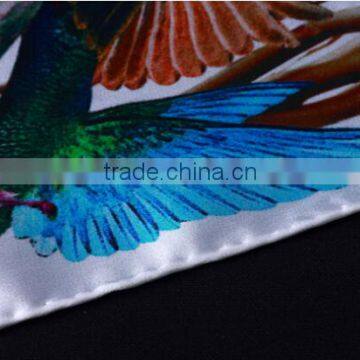 Coloeful Design for 100% Silk Square Scarf,16 Mm, Crepe photo-5