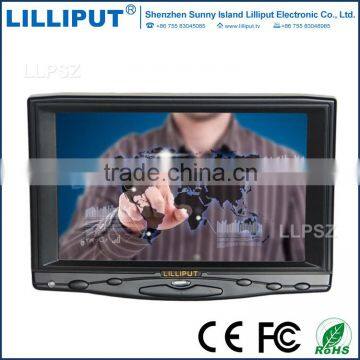 High Contrast 7 Inch Hdmi Monitor Wide Touch Screen With 4 Or 5 Wire Resistive Touch Panel